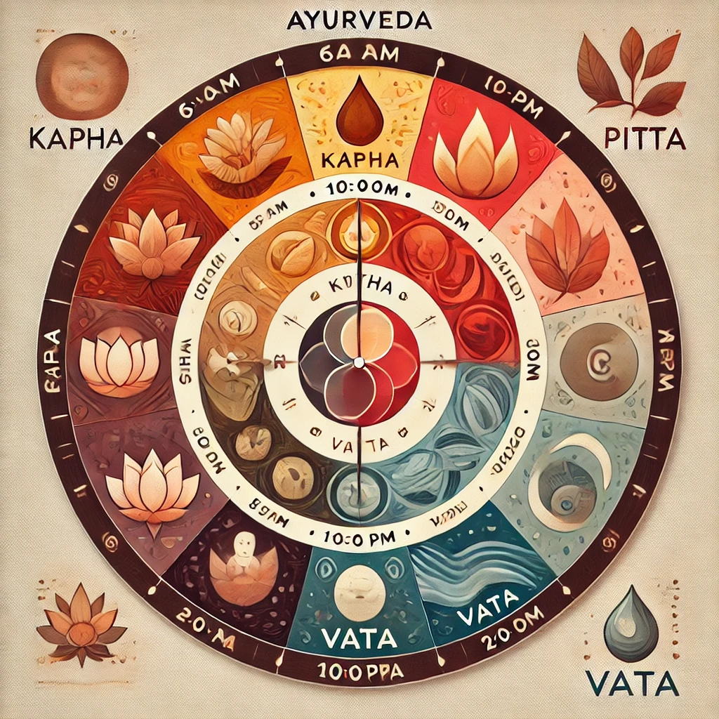 Ayurveda Clock
