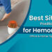 best sitting position for hemorrhoids